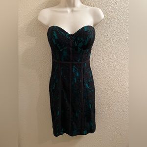 Guess black and green dress Sz.4